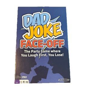 Ultra Pro 2018 Dad Joke Face Off Card Game Ages 13+ 2-12 Players COMPLETE
